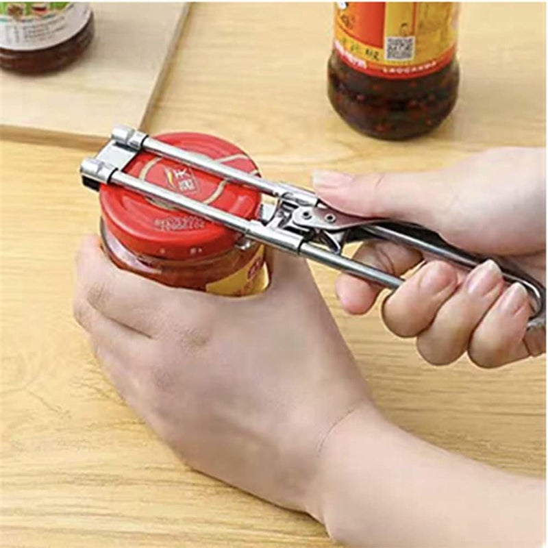 ProCover Jar Opener for Weak Hands, Adjustable Stainless Steel Can Opener, Jar Gripper Tight Lid Opener, Kitchen Gadgets, Easy Jar Opener for the Elderly and Children (A) - Image 4